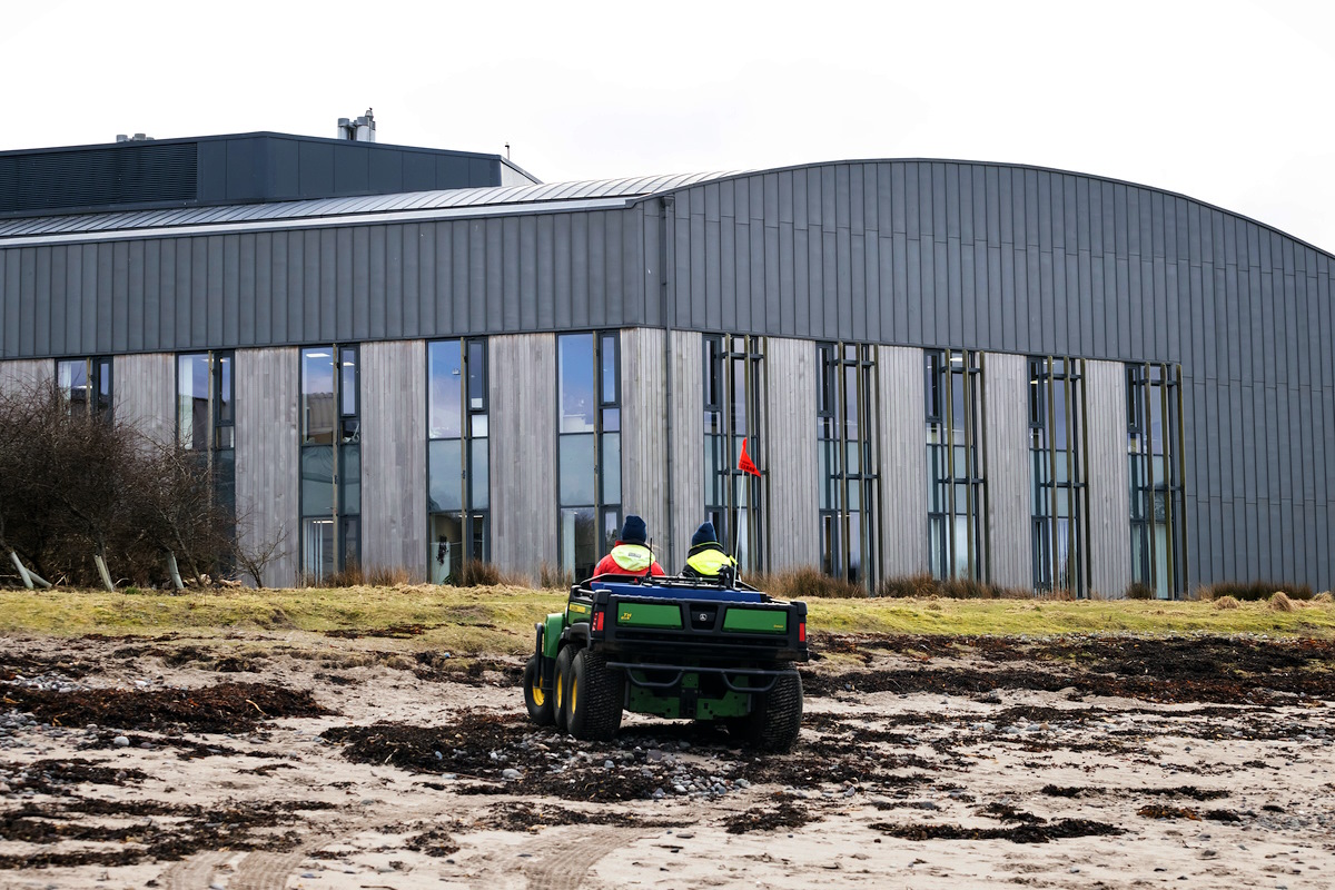 on the shore Malin House